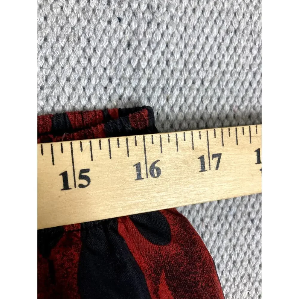 Vtg Big Dog‎ Board Shorts Men's Medium Red Hot Sauce Flames Beach Party